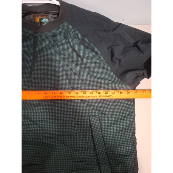 Forresters Outerwear Goretex Golf Jacket Men's Large Long Sleeve Houndstooth - Picture 10 of 12